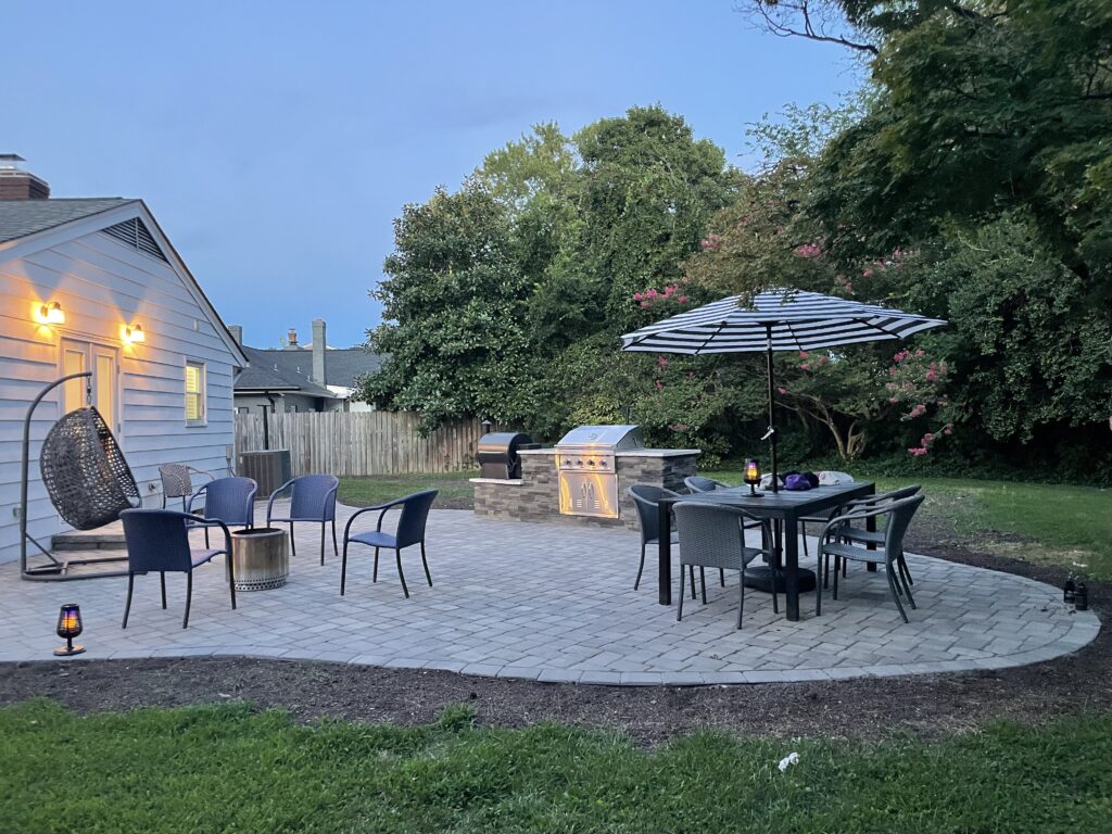 Landscaping and Hardscaping Services in Newport News, VA | Marlowe's We Care Company custom-patio-outdoor-kitchen